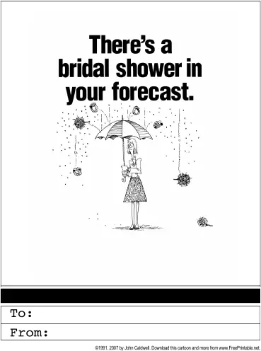 Bridal Shower Invitation Greeting Card