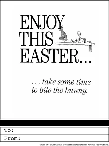 Easter Greeting Card