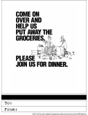 Dinner Invitation