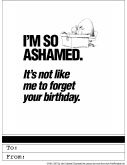 Belated Birthday
