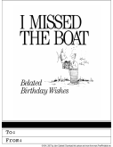 Belated Birthday
