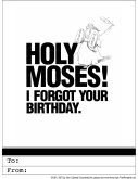 Belated Birthday