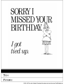 Belated Birthday