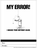 Belated Birthday
